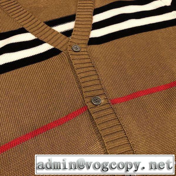 ニットコート 切りっぱなしデザイン  バーバリー 夏キレ味をプラス BURBERRY 【2019春夏】最新コレクション