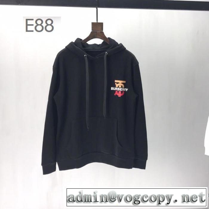 2色可選 主張性もカジュアルさ パーカー  注目度が高まり最新コレクション バーバリー BURBERRY 2019春夏トレンドアイテム