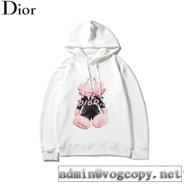 優しい雰囲気スタイリッシュに ディオール 【2019年】夏のファッション DIOR パーカー  2色可選