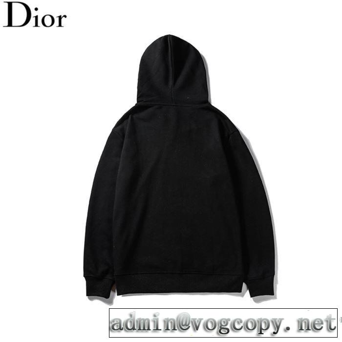 優しい雰囲気スタイリッシュに ディオール 【2019年】夏のファッション DIOR パーカー  2色可選