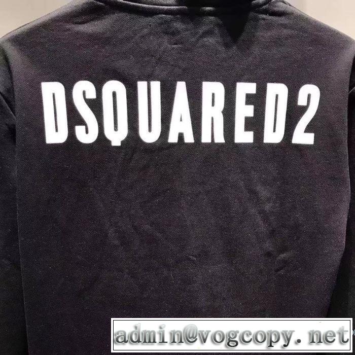 2019年の夏のマスト パーカー ぐっと鮮度がアップ ディースクエアード DSQUARED2 3色可選 さわやか夏スタイル新品