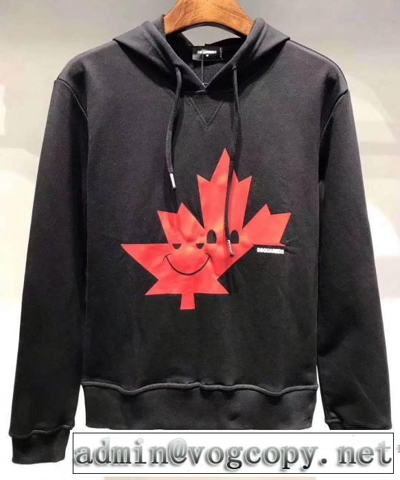 ディースクエアード DSQUARED2  スタイリッシュに新着 2019年春夏のトレンドアイテム  パーカー 3色可選 ちょっと大人の印象