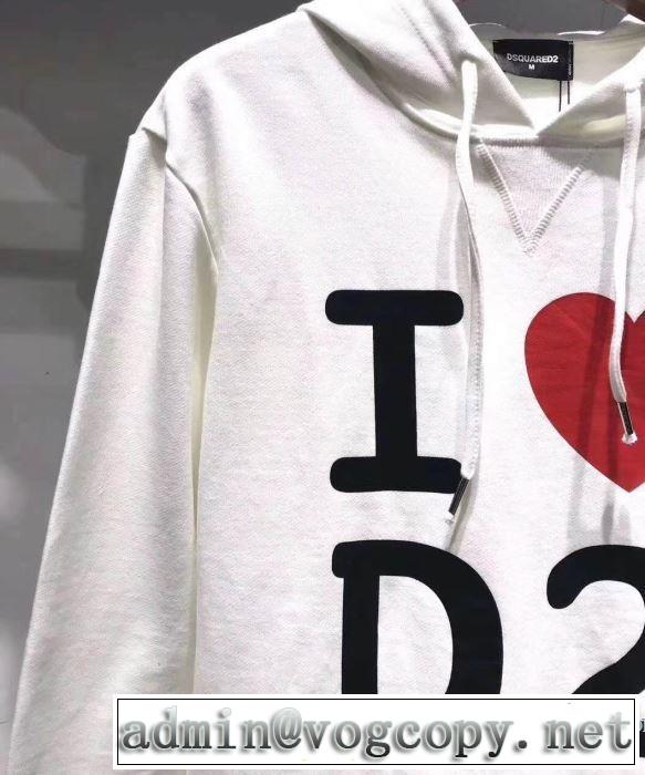 3色可選 デザイン抜群のアイテム パーカー ディースクエアード DSQUARED2 2019年春夏流行ファッション