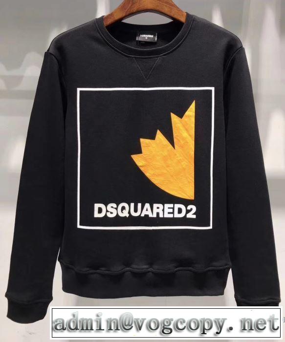 リッチな印象に パーカー リラックススタイルが実現 2色可選 ディースクエアード DSQUARED2 2019年最新ファッション