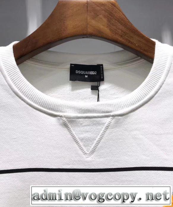 リッチな印象に パーカー リラックススタイルが実現 2色可選 ディースクエアード DSQUARED2 2019年最新ファッション