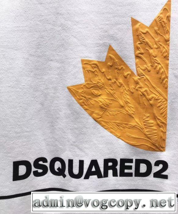 リッチな印象に パーカー リラックススタイルが実現 2色可選 ディースクエアード DSQUARED2 2019年最新ファッション