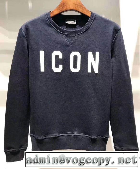 リラックス感のある着こなし パーカー 2019夏ファション新品 ディースクエアード DSQUARED2 春夏のトレンドアイテム 3色可選