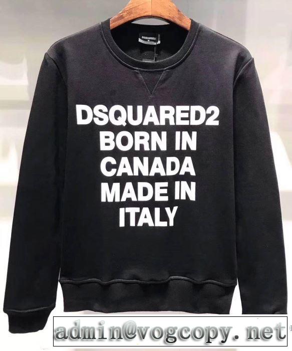 ディースクエアード DSQUARED2  大人っぽいファション感  2019春夏の大注目トレンド プルオーバーパーカー  2色可選