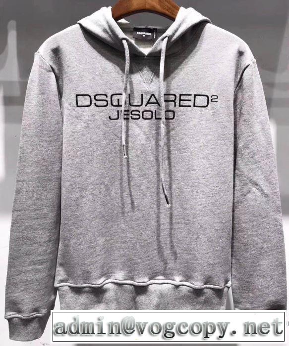 今年の正解大人気新作 プルオーバーパーカー  ディースクエアード DSQUARED2 今季のトレンド人気新作 2色可選
