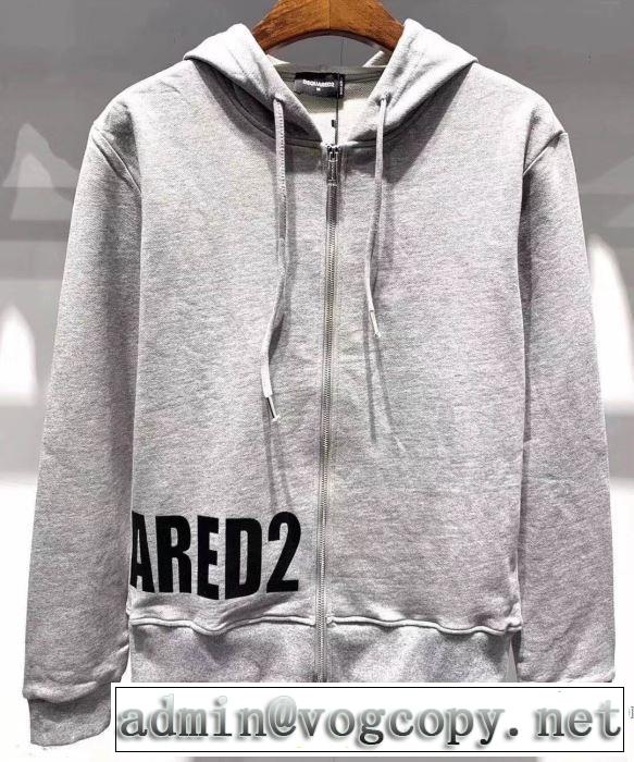 3色可選 プルオーバーパーカー  気持ちいい真夏日にぴったり ディースクエアード DSQUARED2 おしゃれな夏ファッション2019