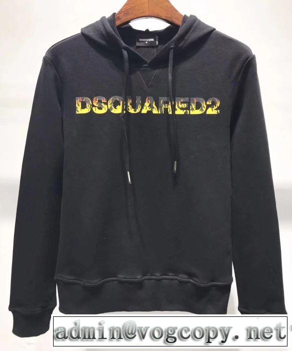 パーカー  春夏に役立つカジュアル ディースクエアード DSQUARED2 2019春夏も引き続きトレンド 3色可選