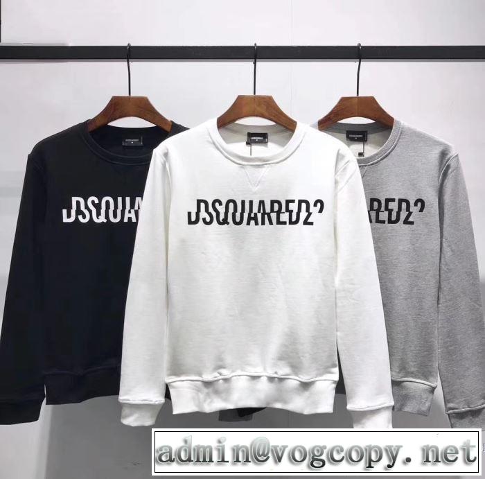 今季のトレンド人気新作 3色可選 パーカー 今年の正解大人気新作  ディースクエアード DSQUARED2  2019春夏は人気定番