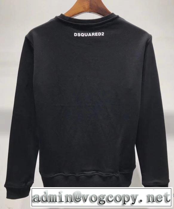 目を引く春夏トップス プルオーバーパーカー  【2019年】夏のファッション  2色可選 ディースクエアード DSQUARED2