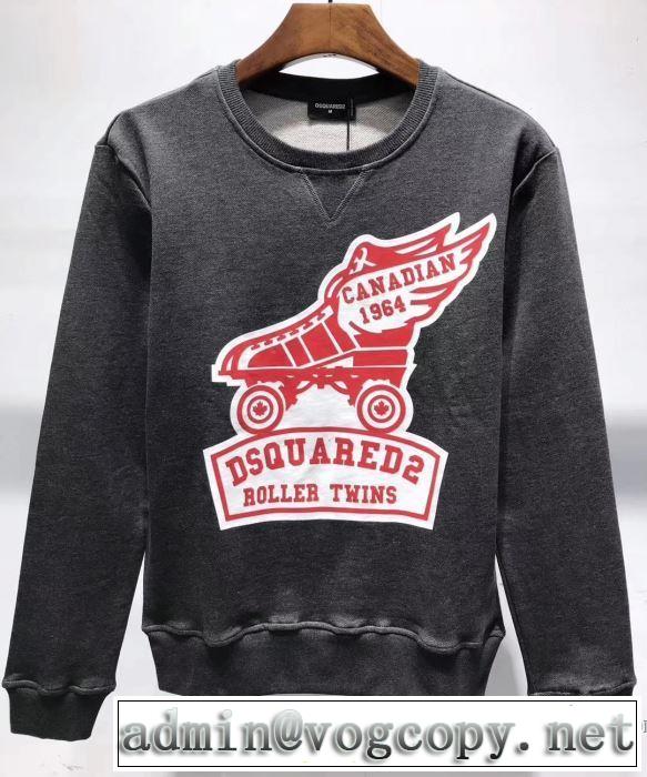 2019SSのトレンド商品  ディースクエアード DSQUARED2爽やかな色合い  2色可選 プルオーバーパーカー 夏キレ味をプラス