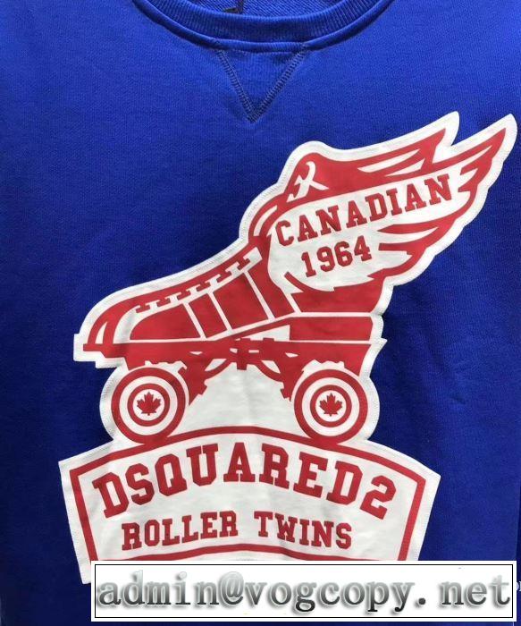 2019SSのトレンド商品  ディースクエアード DSQUARED2爽やかな色合い  2色可選 プルオーバーパーカー 夏キレ味をプラス