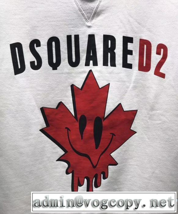特に夏は人気アイテム   ディースクエアード DSQUARED2 2019SSのトレンド商品 プルオーバーパーカー  3色可選 上品な印象に格上げ