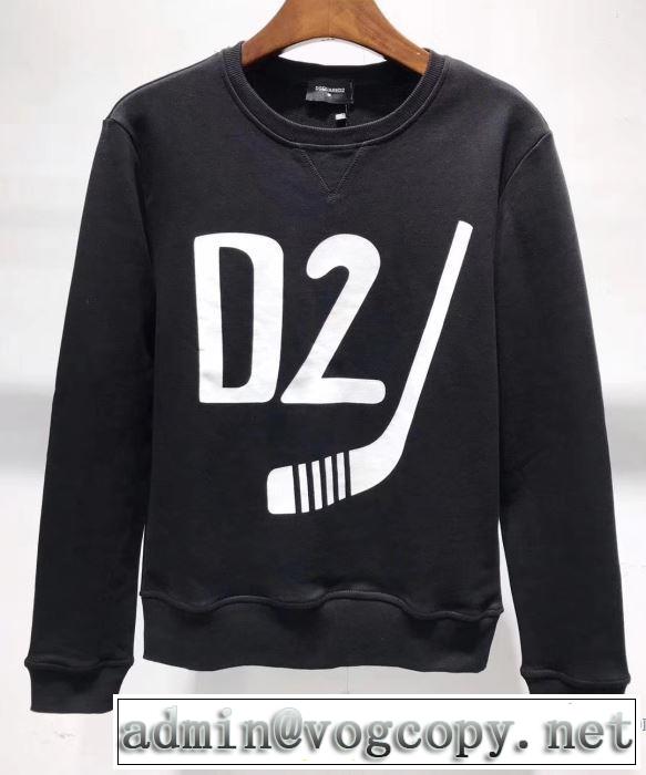 ディースクエアード DSQUARED2鮮度アップブランド最新  3色可選 プルオーバーパーカー 2019年の春夏に着たい