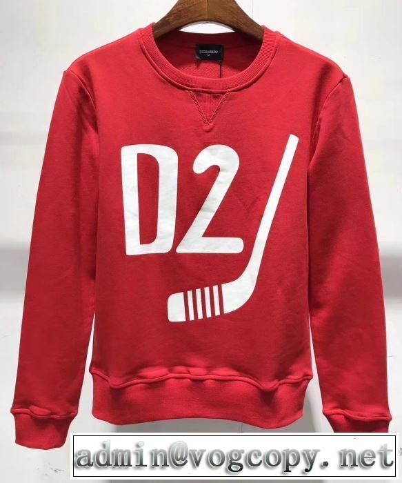 ディースクエアード DSQUARED2鮮度アップブランド最新  3色可選 プルオーバーパーカー 2019年の春夏に着たい