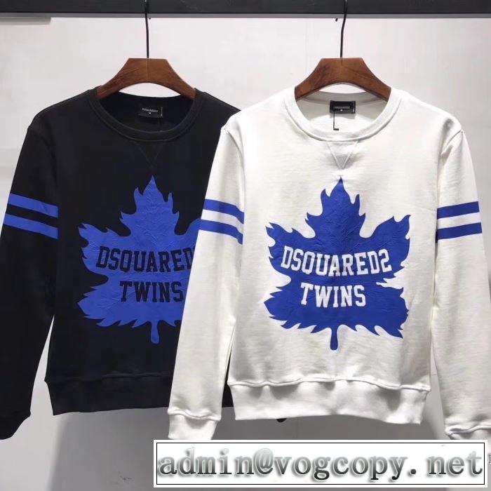 夏っぽさ新作アイテム 2色可選 プルオーバーパーカー  2019春夏トレンドアイテム ディースクエアード DSQUARED2 