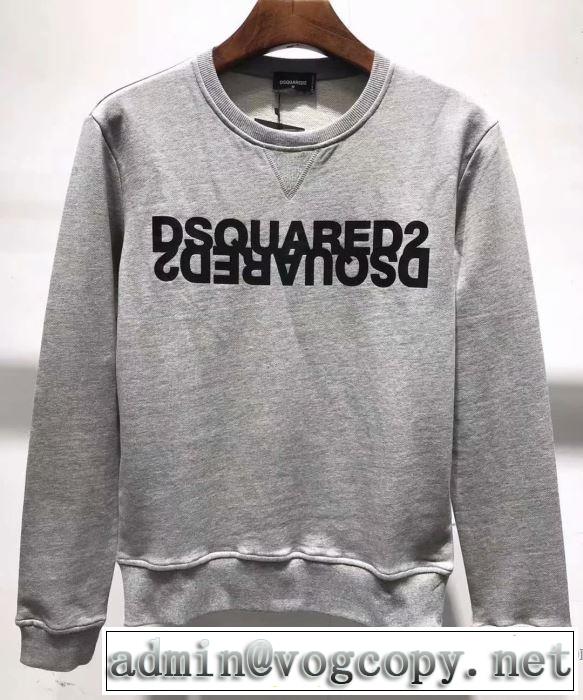 3色可選   ディースクエアード 2019春夏人気トレンドアイテム  DSQUARED2 プルオーバーパーカー オシャレ印象で人気の高い