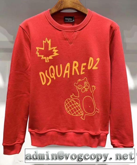 春夏らしい華やか プルオーバーパーカー 3色可選 ディースクエアード 2019年の夏のマスト DSQUARED2 夏らしい季節感