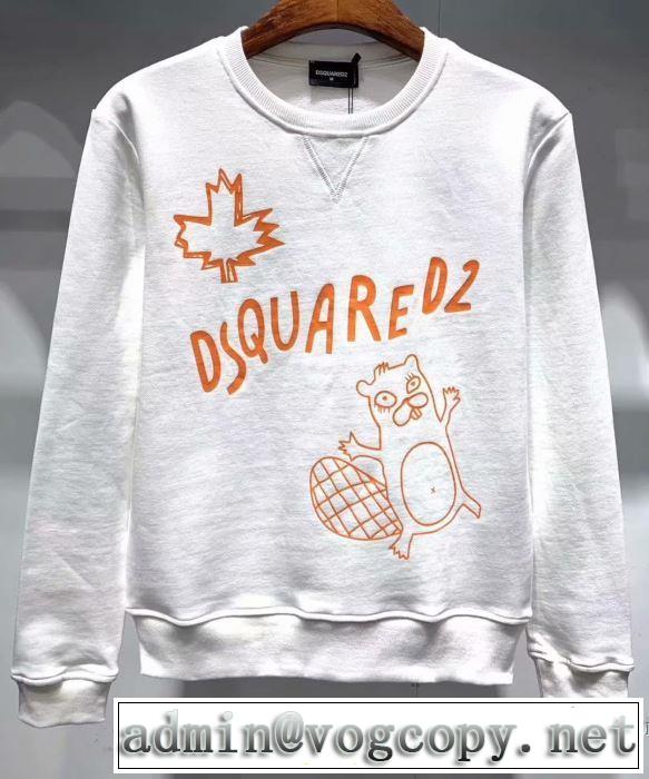 春夏らしい華やか プルオーバーパーカー 3色可選 ディースクエアード 2019年の夏のマスト DSQUARED2 夏らしい季節感