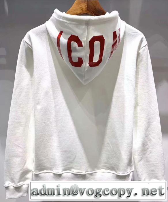2019年の夏のマスト パーカー  ディースクエアード ぐっと鮮度がアップ DSQUARED2 2色可選 夏らしい抜け感を演出し