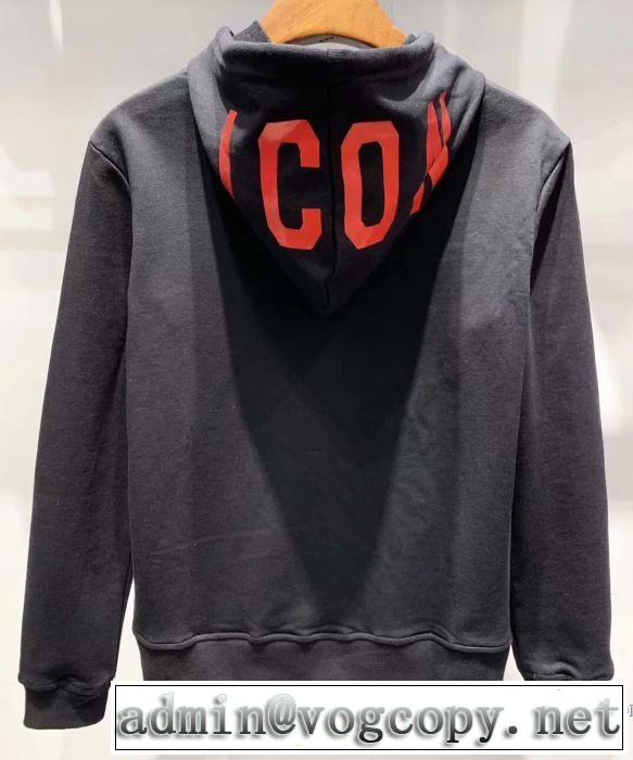2019年の夏のマスト パーカー  ディースクエアード ぐっと鮮度がアップ DSQUARED2 2色可選 夏らしい抜け感を演出し