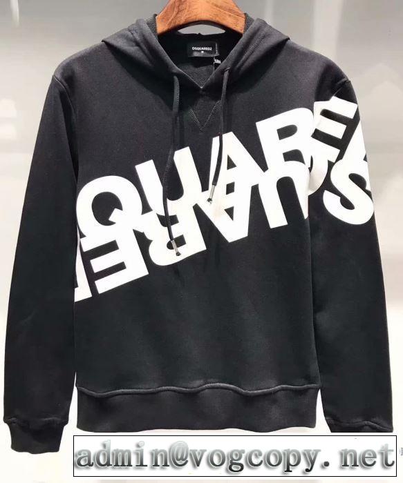 ぜひ今年のトレンドをチェック  パーカー  ディースクエアード 3色可選 DSQUARED2 2019年春夏シーズンの人気