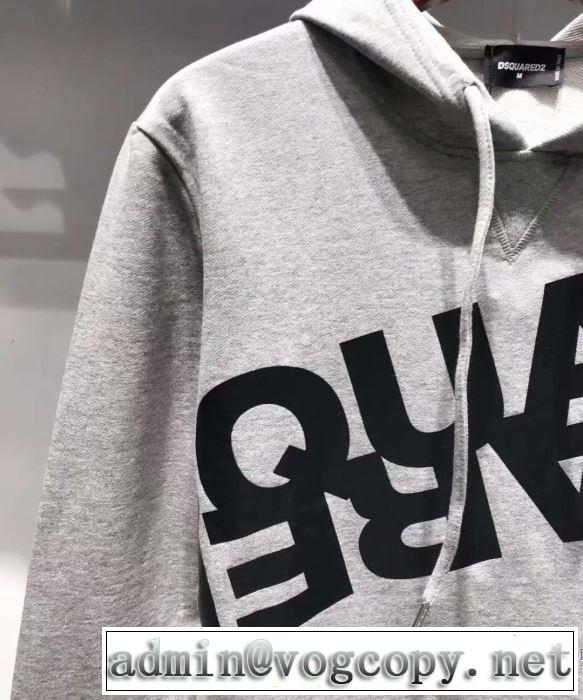 ぜひ今年のトレンドをチェック  パーカー  ディースクエアード 3色可選 DSQUARED2 2019年春夏シーズンの人気