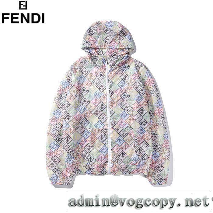 今っぽく新作アイテム パーカー 2019春夏は人気定番 フェンディ FENDI  優しい雰囲気スタイリッシュに 