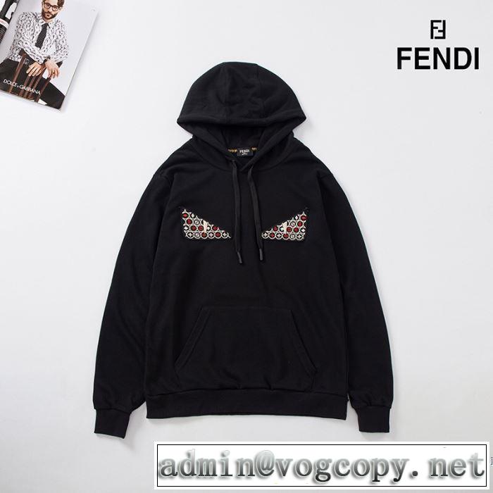 パーカー 【2019春夏】最新コレクション フェンディ 夏キレ味をプラス FENDI 人気ストリートブランド新品