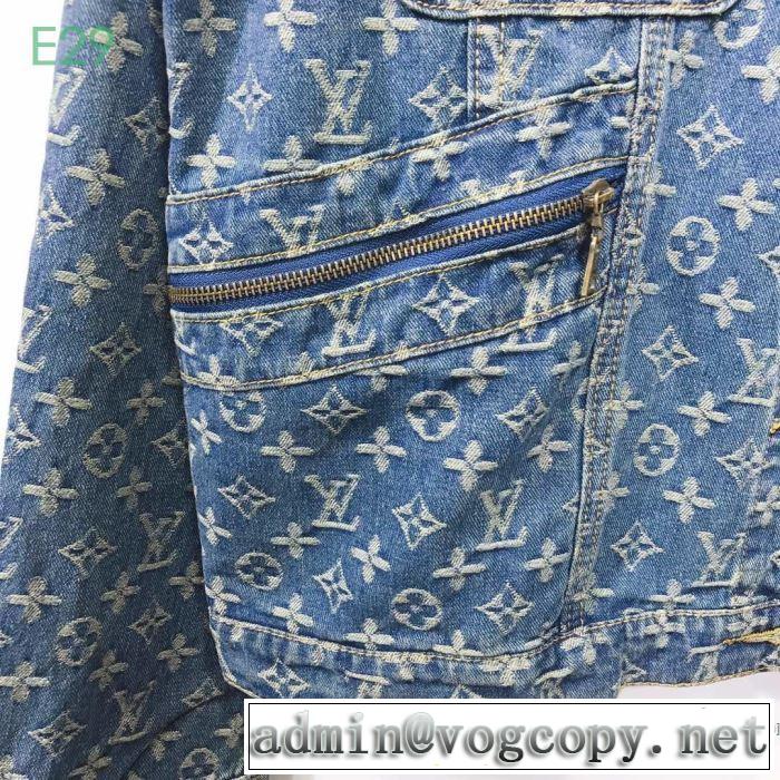 この夏は注目新作 ルイ ヴィトン LOUIS VUITTON 2019年春夏シーズンの人気  デニムジャケット ぐっと鮮度がアップ
