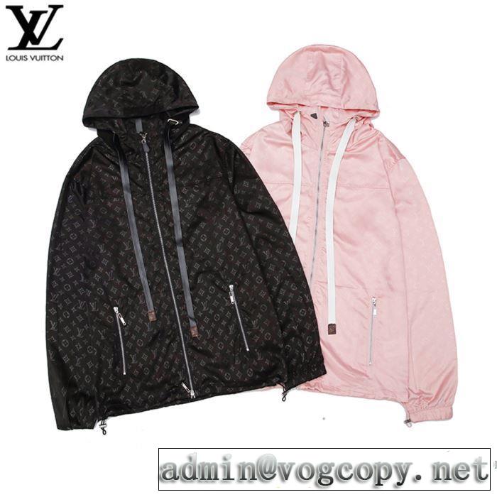 パーカー すっきりした印象に ルイ ヴィトン LOUIS VUITTON 2019年春夏のトレンドアイテム  2色可選 ちょっと大人の印象 