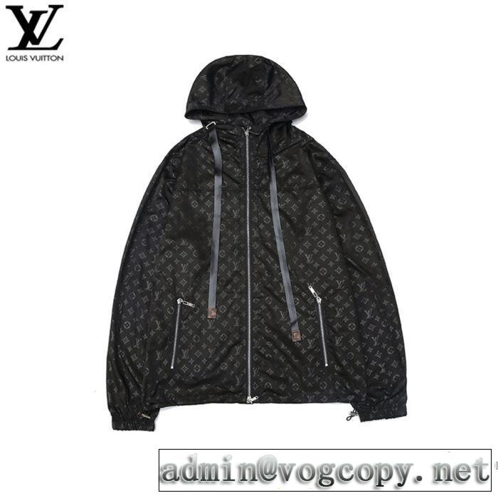 パーカー すっきりした印象に ルイ ヴィトン LOUIS VUITTON 2019年春夏のトレンドアイテム  2色可選 ちょっと大人の印象