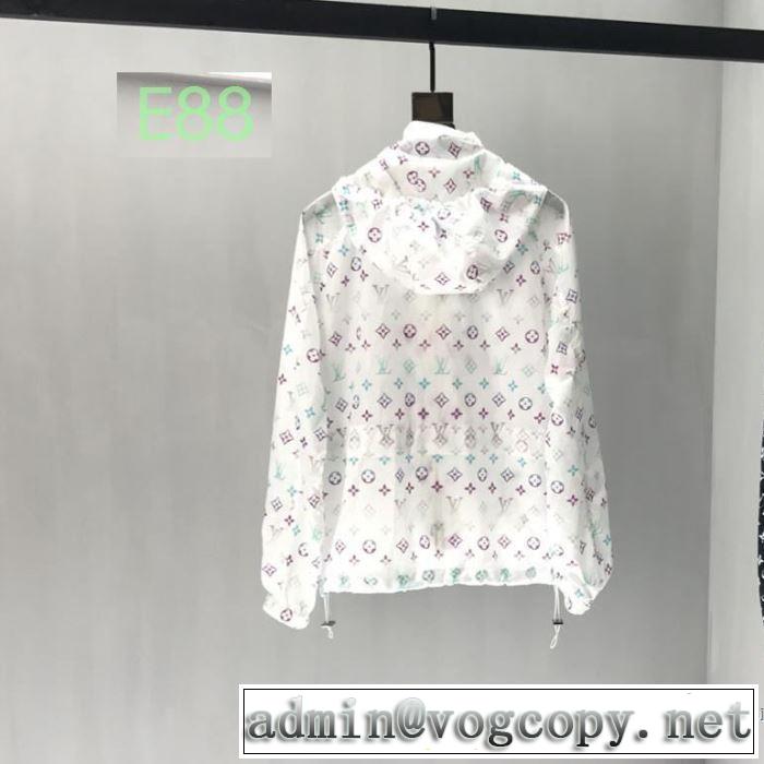 おしゃれ上級者に挑戦 ルイ ヴィトン LOUIS VUITTON フード付きコート 2019即旬な装いに 春夏らしい華やか