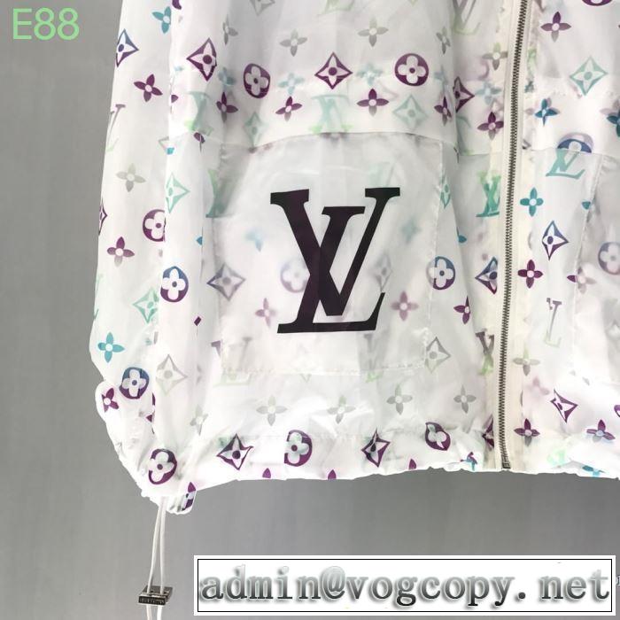 おしゃれ上級者に挑戦 ルイ ヴィトン LOUIS VUITTON フード付きコート 2019即旬な装いに 春夏らしい華やか