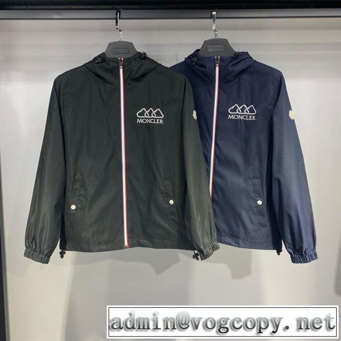 2色可選 モンクレール MONCLER 2019年春夏のトレンドアイテム フード付きコート スタイルUPして着こなす