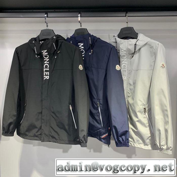 トレンド感があって涼しげ モンクレール MONCLER 2019年夏の一押しファッションアイテム ハーフコート 3色可選