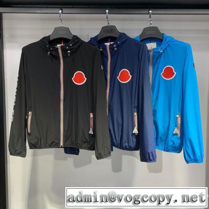 夏のコーデには欠かせない モンクレール リラックス感のある着こなし  MONCLER ハーフコート 抜け感スゴイ2色可選