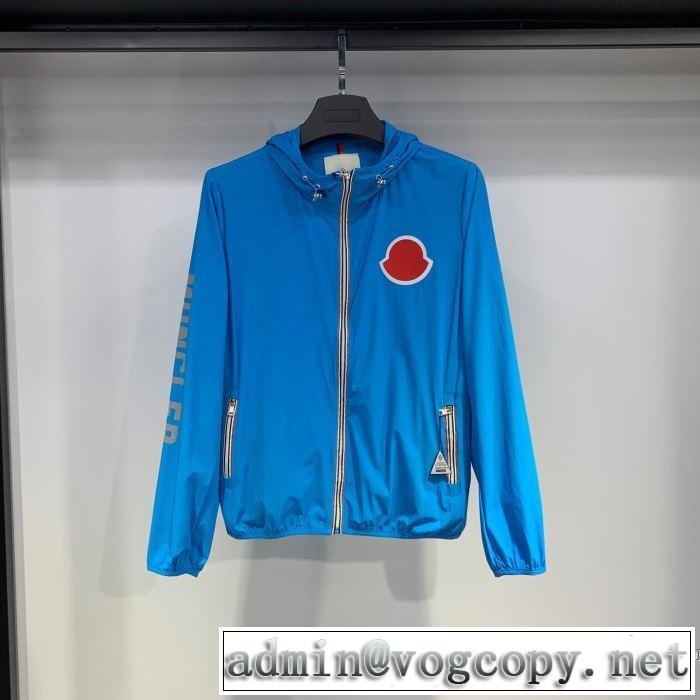 夏のコーデには欠かせない モンクレール リラックス感のある着こなし  MONCLER ハーフコート 抜け感スゴイ2色可選