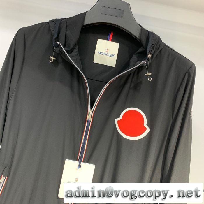 夏のコーデには欠かせない モンクレール リラックス感のある着こなし  MONCLER ハーフコート 抜け感スゴイ2色可選