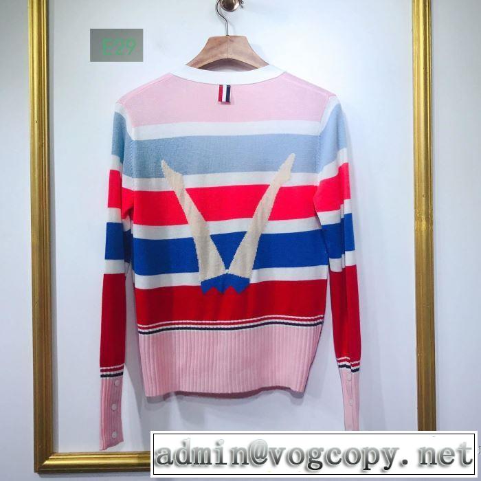 トムブラウン THOM BROWNE 夏のコーデには欠かせない リラックス 感のあるゆったり ニットウェア 2019年最新ファッション