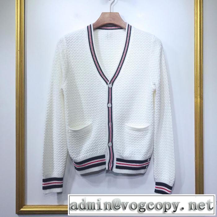 カシミヤコート甘過ぎず大人な印象に  トムブラウン THOM BROWNE 大人カジュアル夏ファッション2019 
