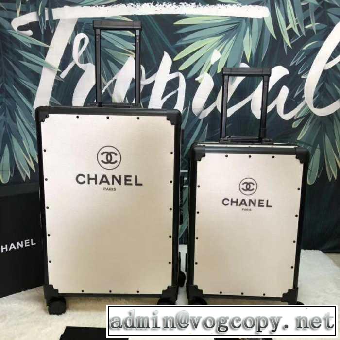 春夏の流行り2019新品 CH ギフト最適期間限定スーツケース CH 大人の色味