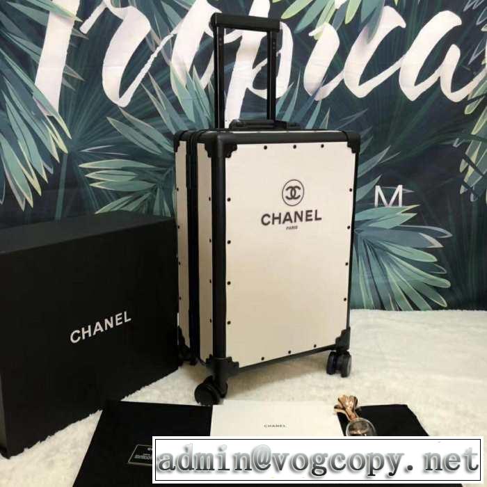 春夏の流行り2019新品 CH ギフト最適期間限定スーツケース CH 大人の色味