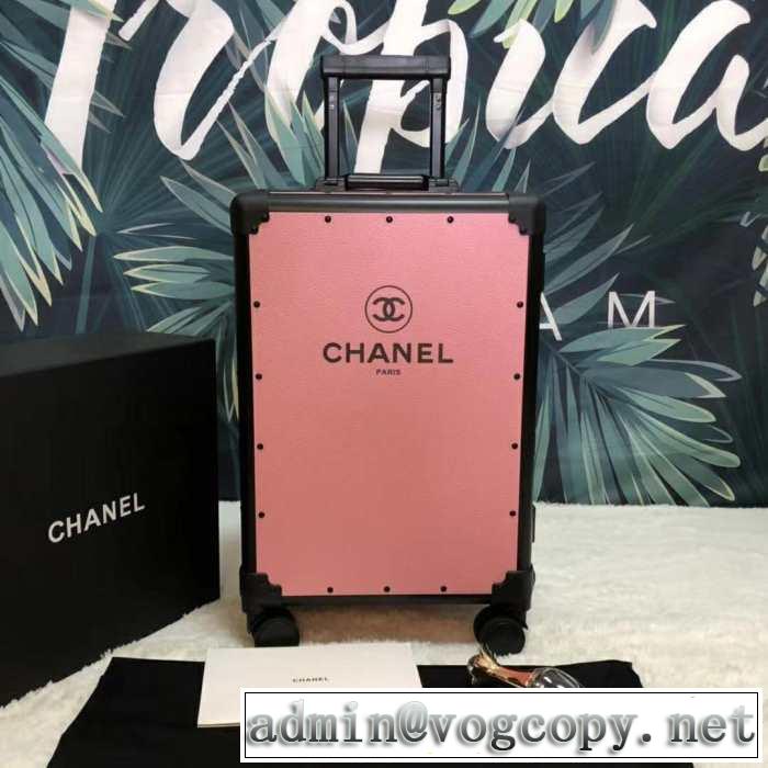 送料込み 希少品 CH2019春夏の大注目トレンド CHスーツケース NEW素敵