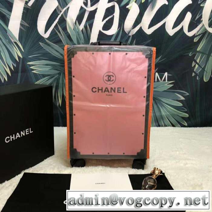 送料込み 希少品 CH2019春夏の大注目トレンド CHスーツケース NEW素敵