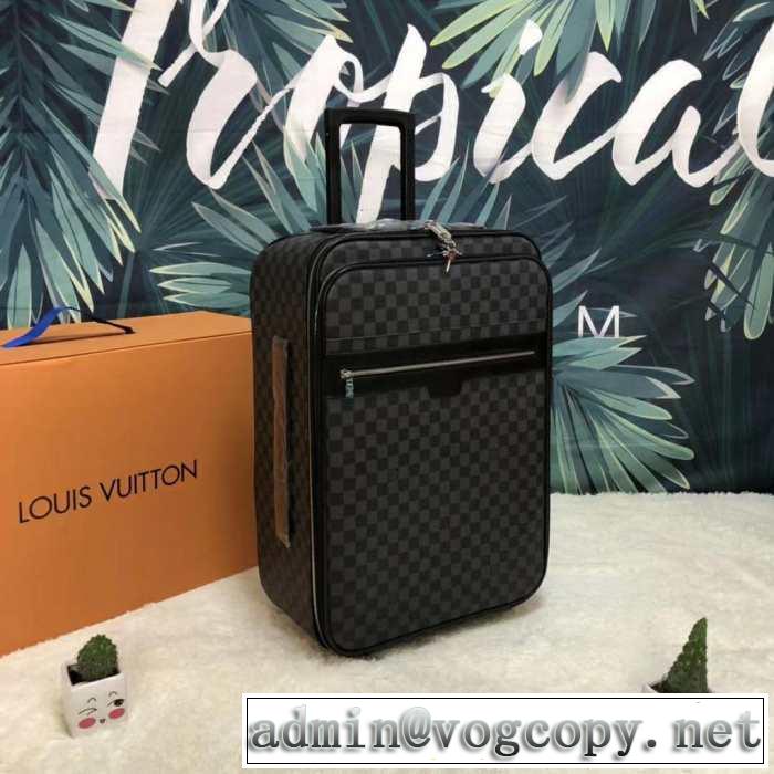 ルイ ヴィトン2019夏ファション新品  LOUIS VUITTON  スーツケース 最新先取りおしゃれなロゴ入り