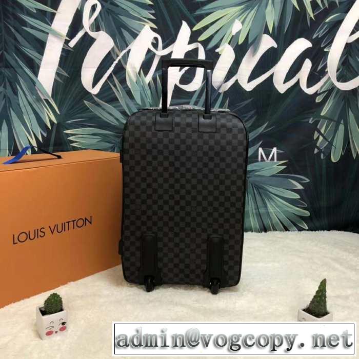 ルイ ヴィトン2019夏ファション新品  LOUIS VUITTON  スーツケース 最新先取りおしゃれなロゴ入り